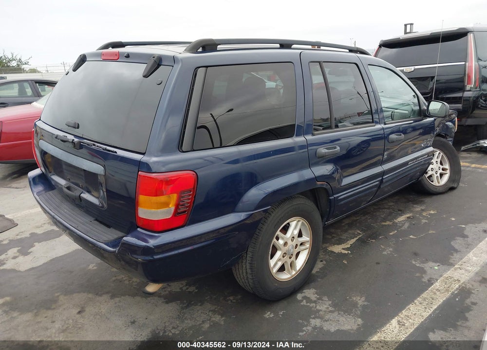 2004 JEEP GRAND CHEROKEE LAREDO VIN: 1J4GX48S44C217007