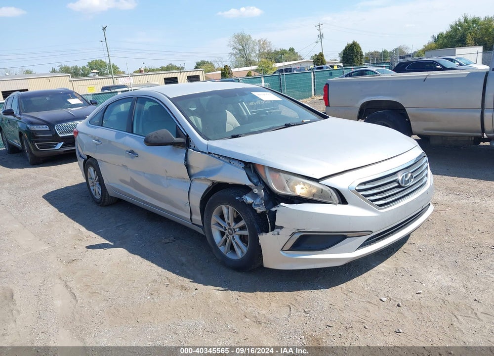 2016 HYUNDAI SONATA SE VIN: 5NPE24AF3GH376442