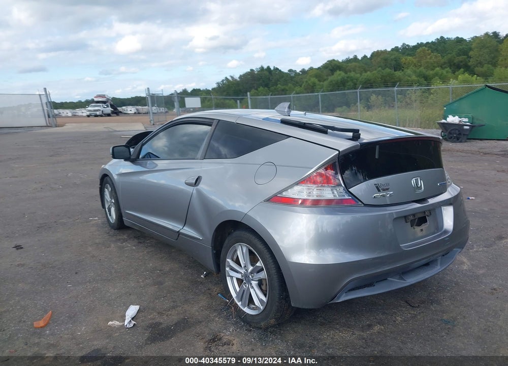 2012 HONDA CR-Z EX VIN: JHMZF1D64CS003789