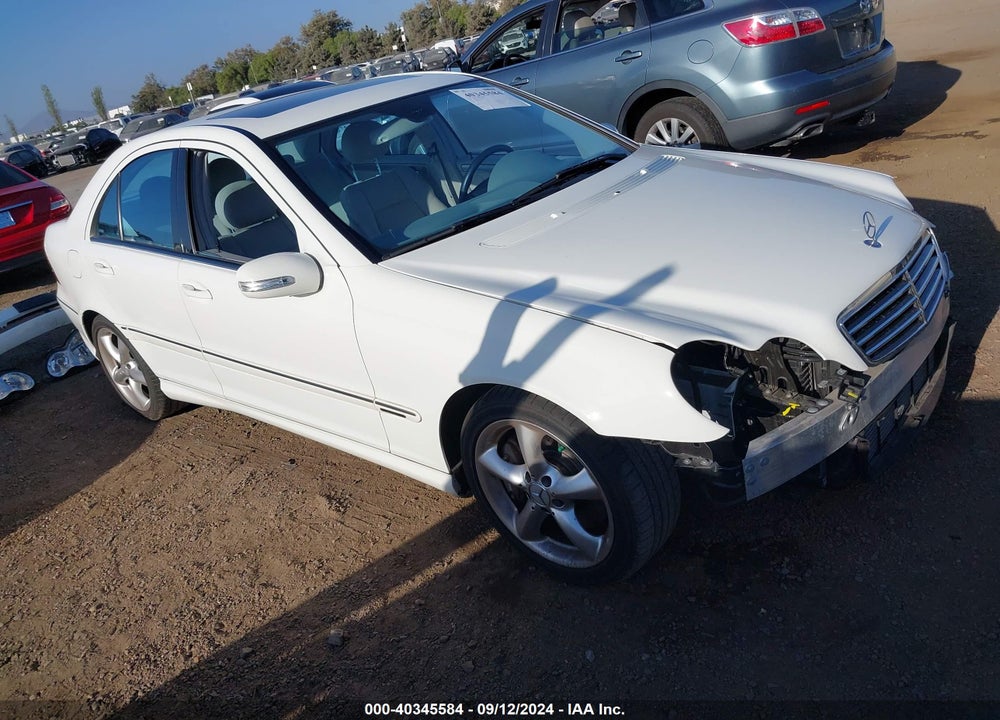 2005 MERCEDES-BENZ C 230 KOMPRESSOR SPORT VIN: WDBRF40J05F683441