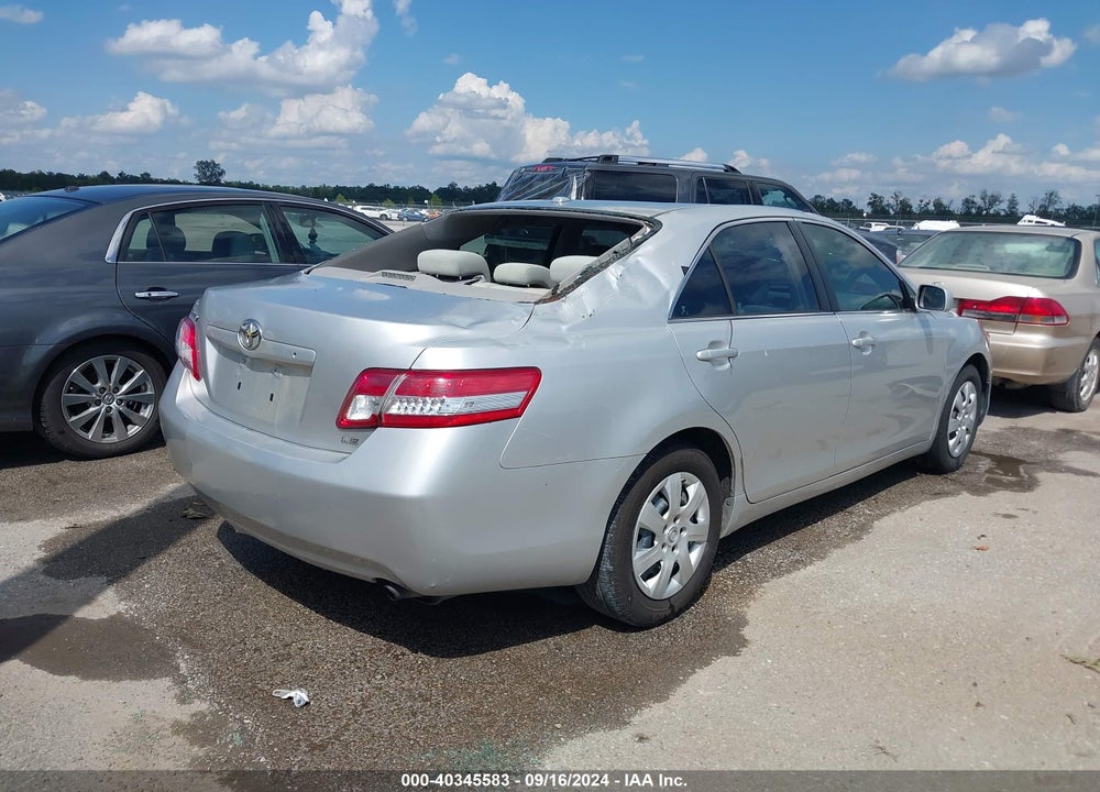 2011 TOYOTA CAMRY LE VIN: 4T1BF3EK9BU725123