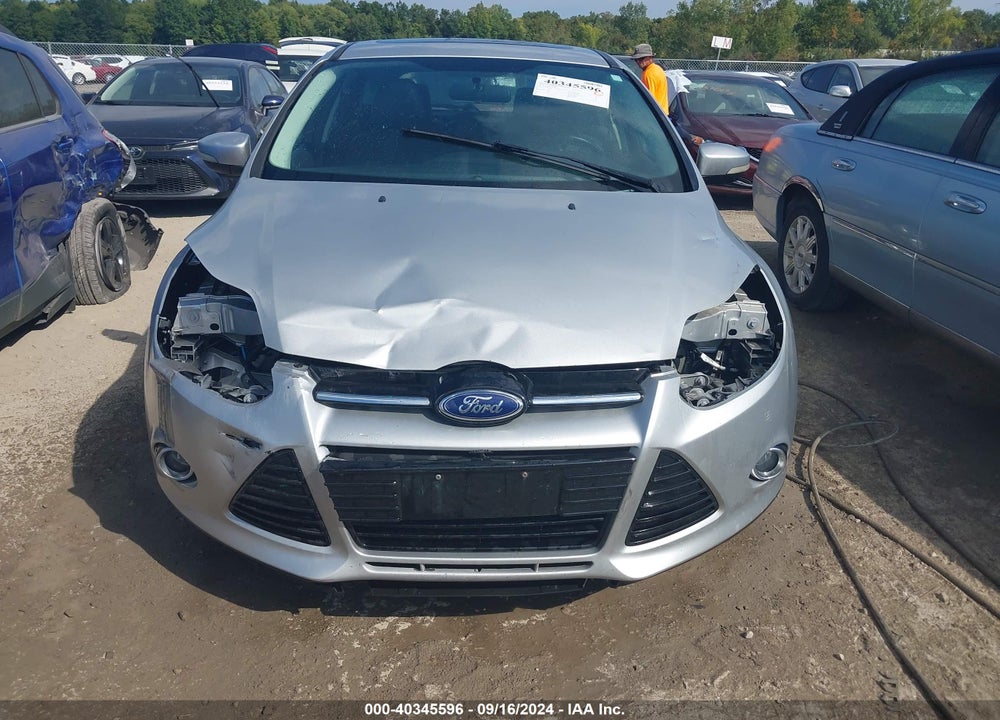 2013 FORD FOCUS TITANIUM VIN: 1FADP3N25DL208605