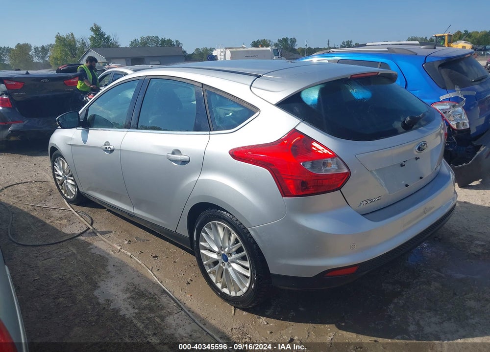 2013 FORD FOCUS TITANIUM VIN: 1FADP3N25DL208605