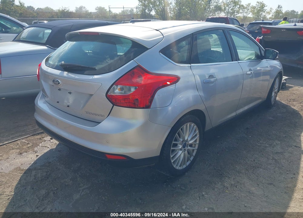 2013 FORD FOCUS TITANIUM VIN: 1FADP3N25DL208605