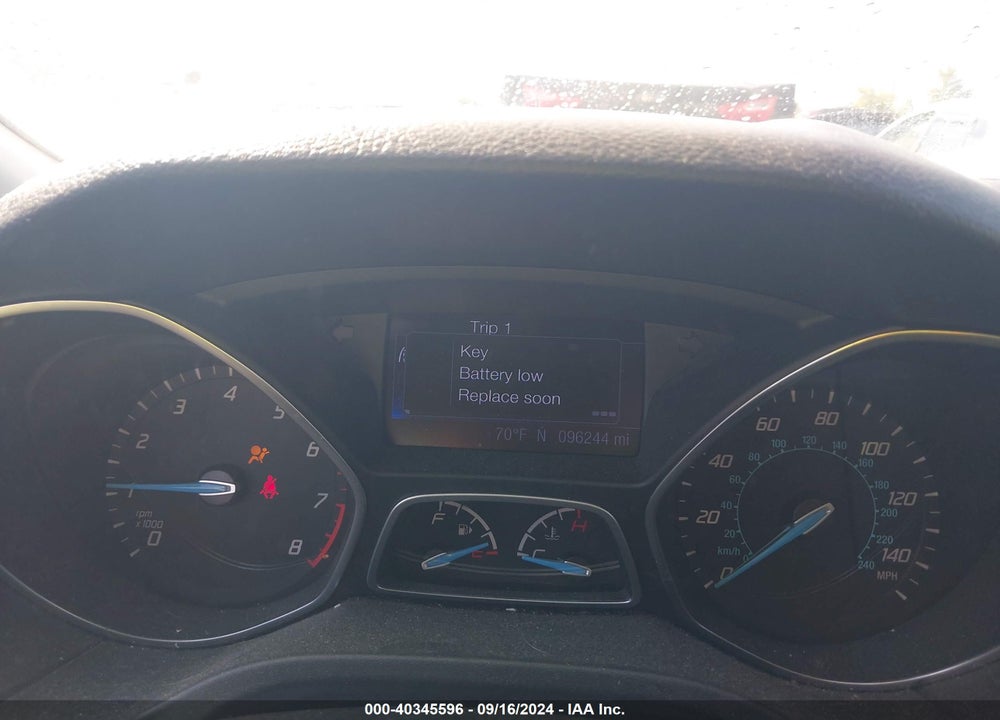 2013 FORD FOCUS TITANIUM VIN: 1FADP3N25DL208605