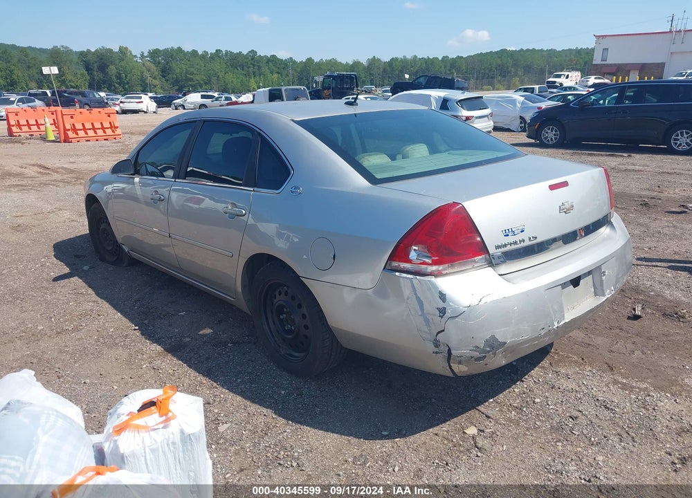 2006 CHEVROLET IMPALA LS VIN: 2G1WB58K269334755