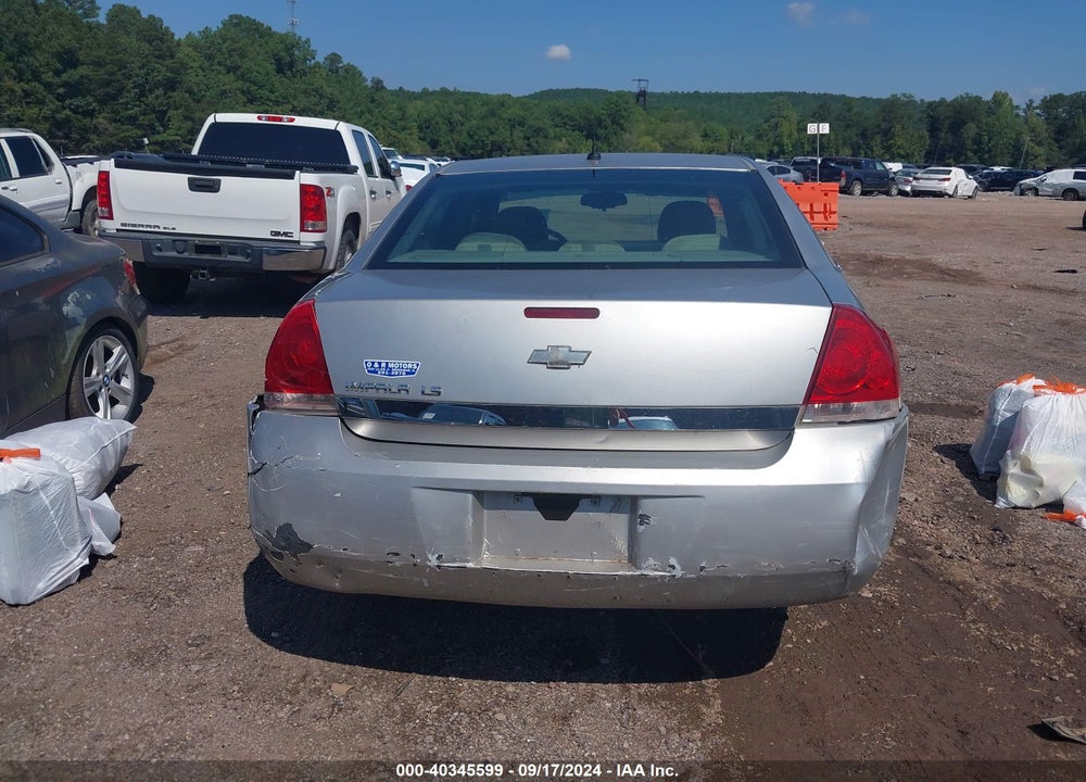 2006 CHEVROLET IMPALA LS VIN: 2G1WB58K269334755