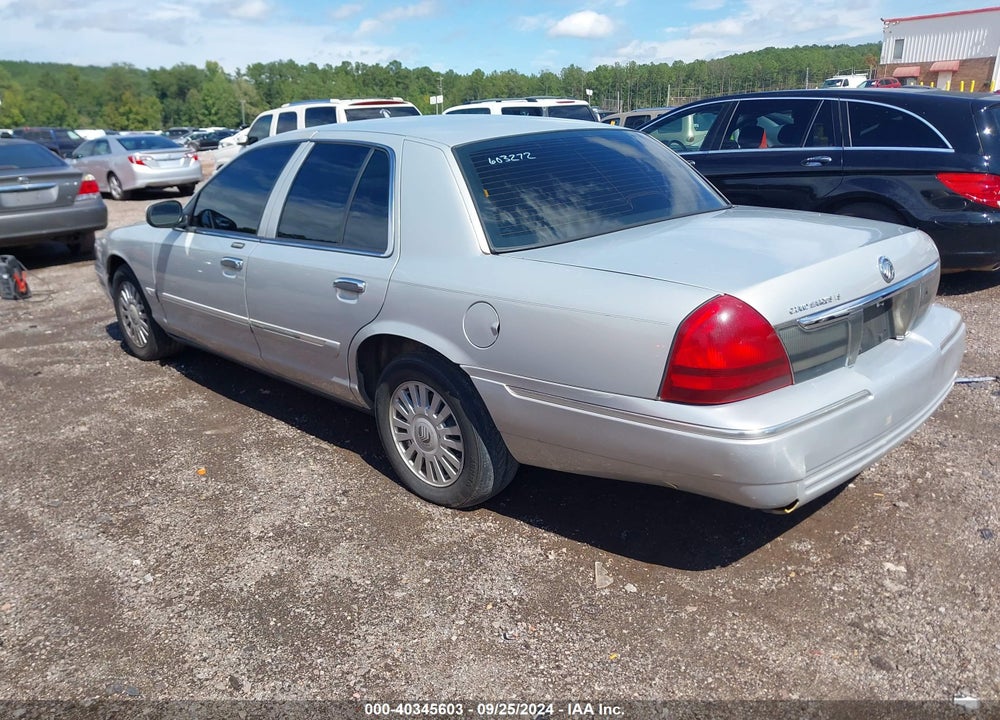 2008 MERCURY GRAND MARQUIS LS VIN: 2MEFM75V18X603272