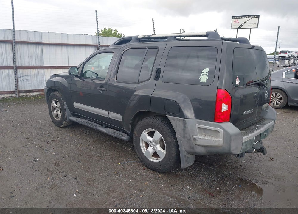 2006 NISSAN XTERRA SE VIN: 5N1AN08U26C545939