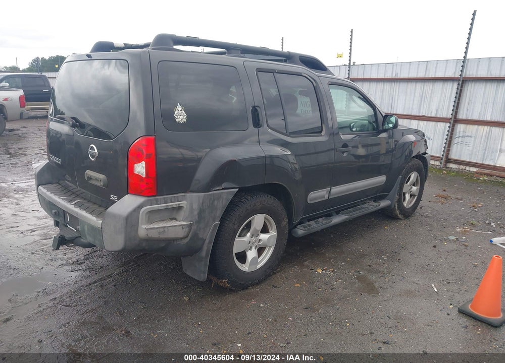 2006 NISSAN XTERRA SE VIN: 5N1AN08U26C545939