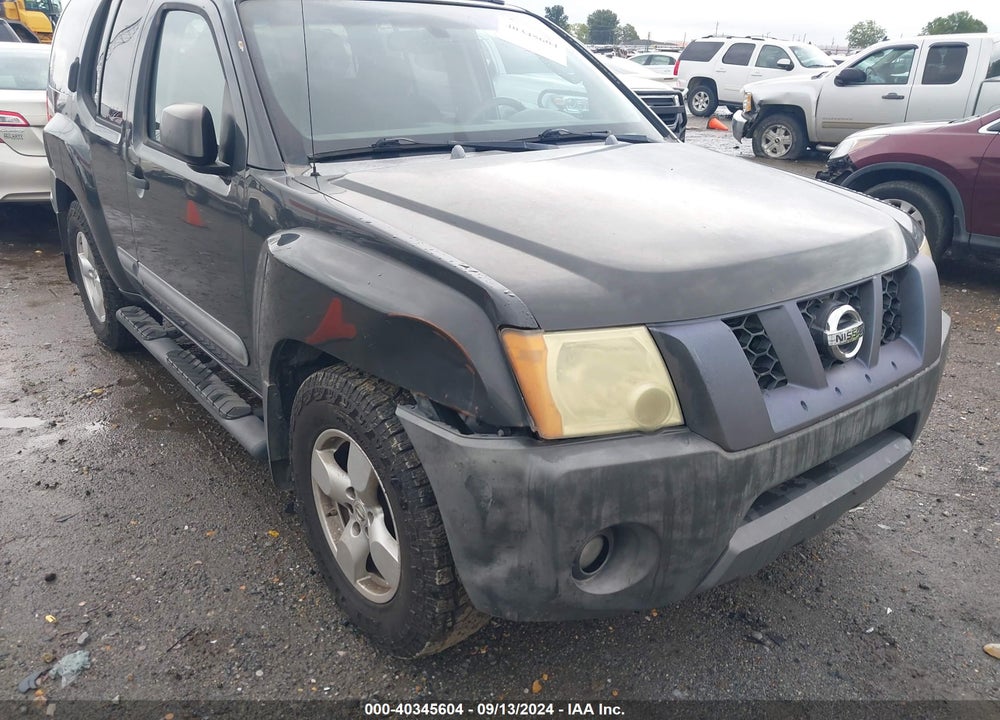 2006 NISSAN XTERRA SE VIN: 5N1AN08U26C545939
