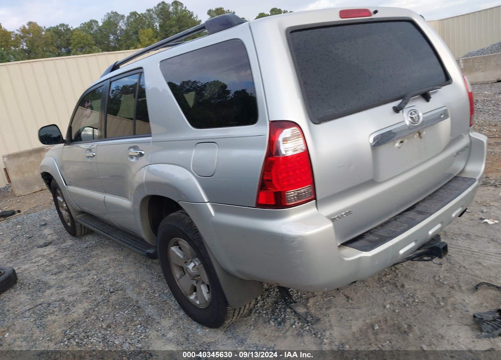 2007 TOYOTA 4RUNNER SR5 V6 VIN: JTEZU14R278075400