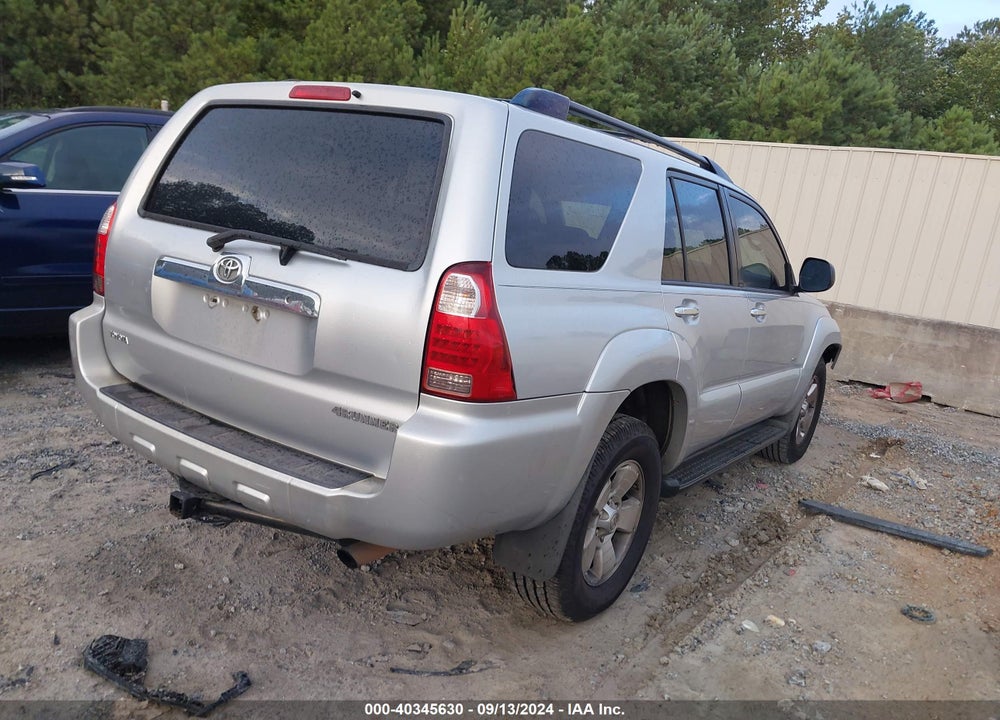 2007 TOYOTA 4RUNNER SR5 V6 VIN: JTEZU14R278075400