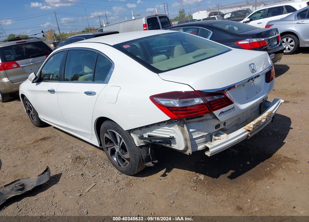 2017 HONDA ACCORD LX VIN: 1HGCR2F33HA263025