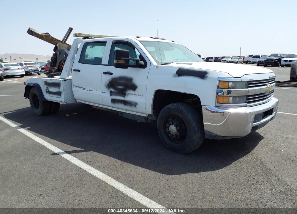 2015 CHEVROLET SILVERADO 3500HD CHASSIS WT VIN: 1GB4KYC84FF115903