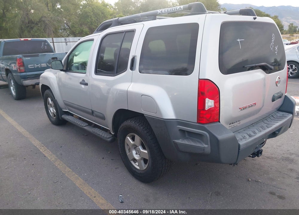 2008 NISSAN XTERRA S VIN: 5N1AN08W58C520053