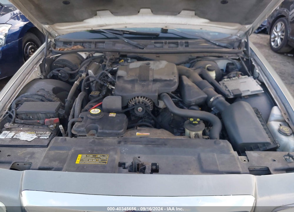 2007 MERCURY GRAND MARQUIS LS VIN: 2MEFM75W57X601516