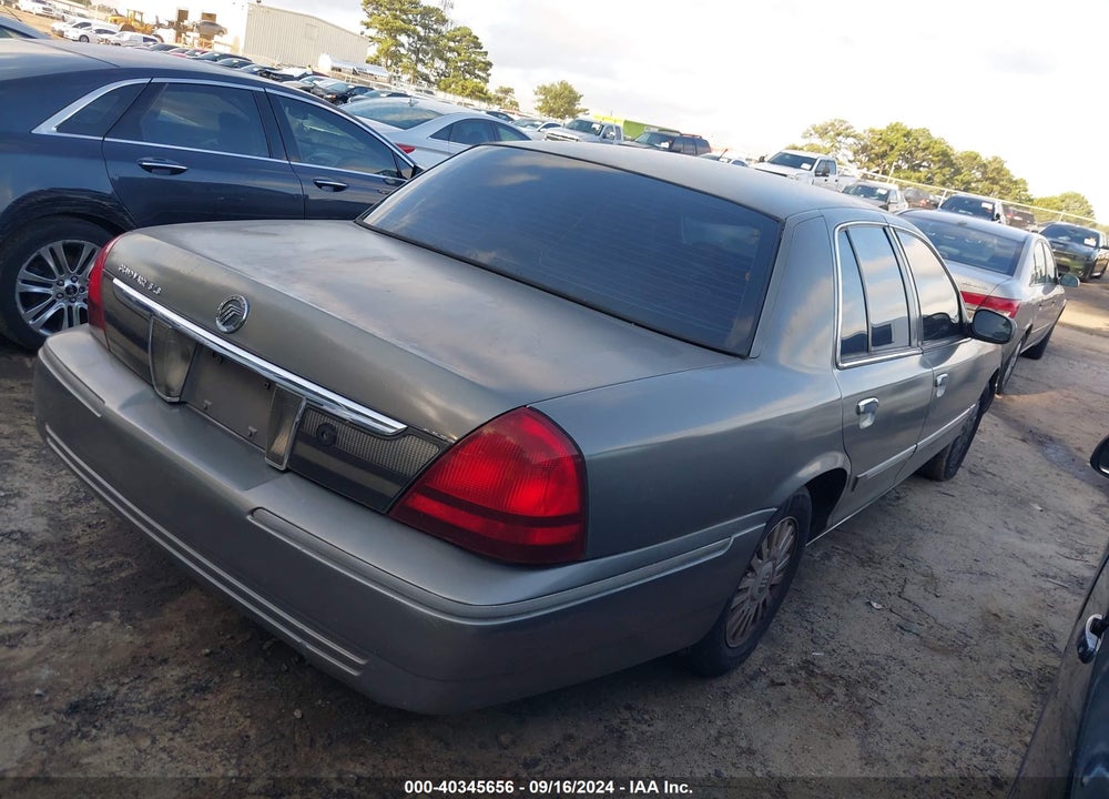 2007 MERCURY GRAND MARQUIS LS VIN: 2MEFM75W57X601516