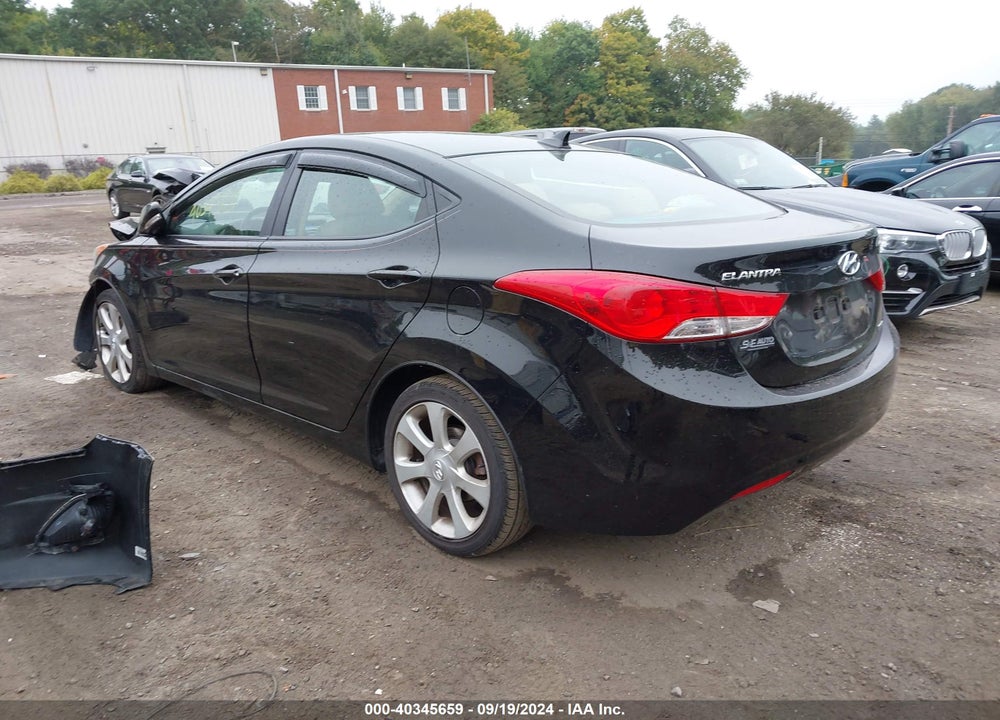 2012 HYUNDAI ELANTRA LIMITED VIN: 5NPDH4AE5CH116815