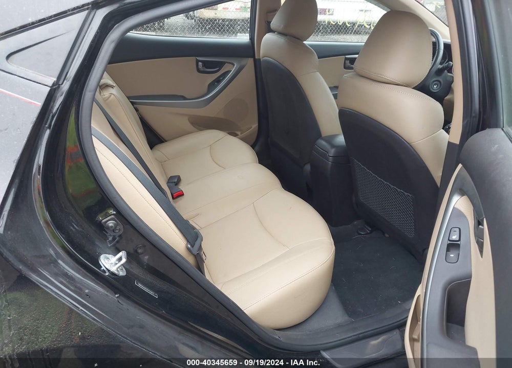 2012 HYUNDAI ELANTRA LIMITED VIN: 5NPDH4AE5CH116815