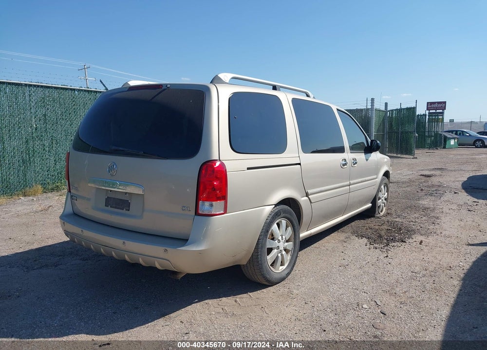 2007 BUICK TERRAZA CXL VIN: 5GADV33137D102275