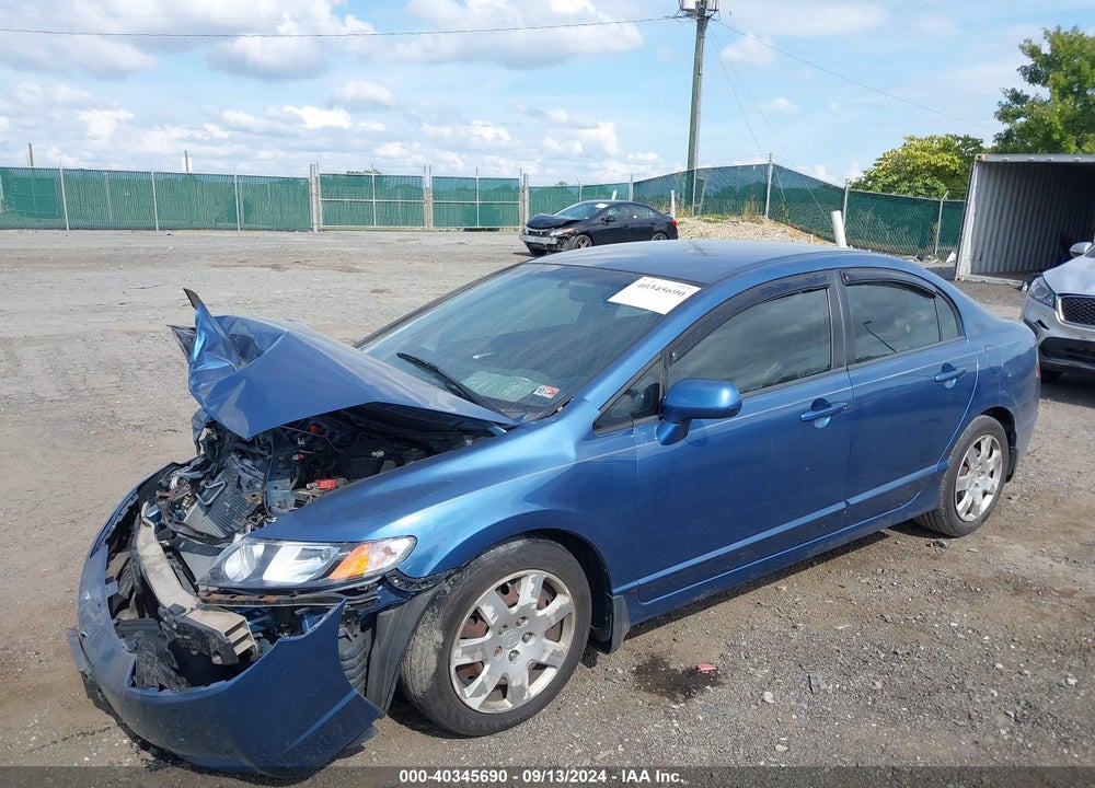 2010 HONDA CIVIC LX VIN: 2HGFA1F52AH323058