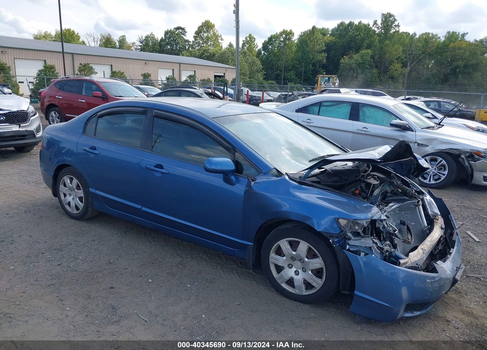 2010 HONDA CIVIC LX VIN: 2HGFA1F52AH323058