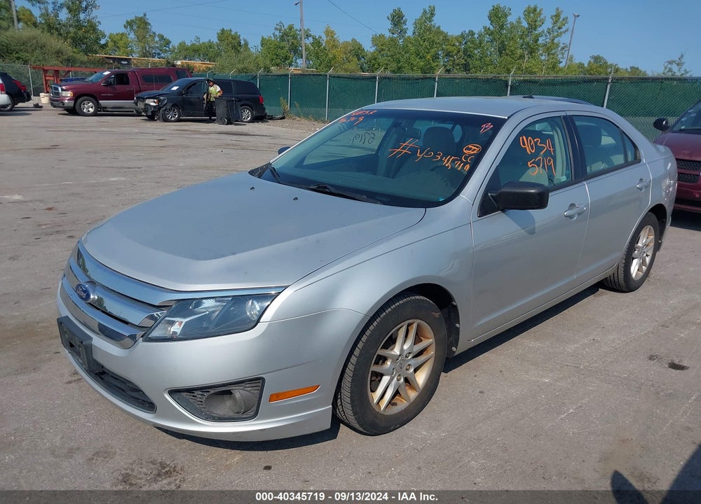 2011 FORD FUSION S VIN: 3FAHP0GA3BR120204