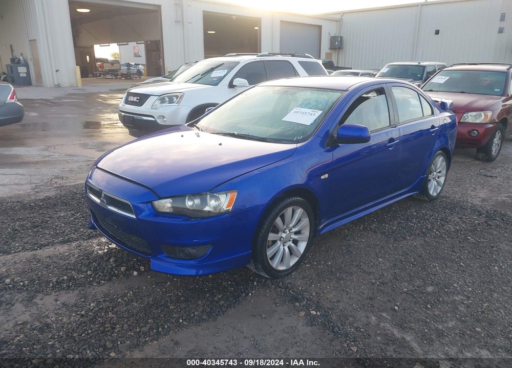 2008 MITSUBISHI LANCER GTS VIN: JA3AU86U98U019778
