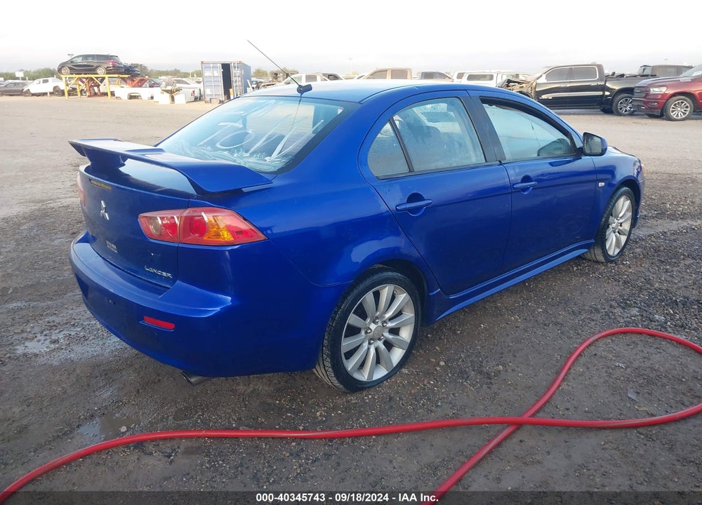 2008 MITSUBISHI LANCER GTS VIN: JA3AU86U98U019778