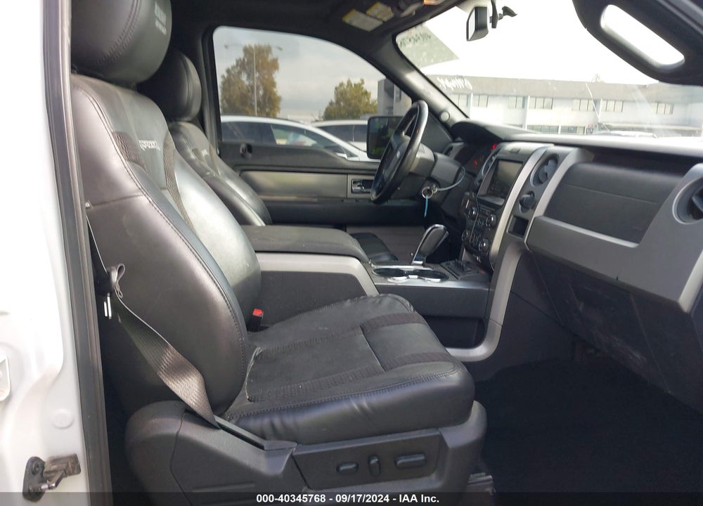 2013 FORD F-150 SVT RAPTOR VIN: 1FTFW1R69DFA22507
