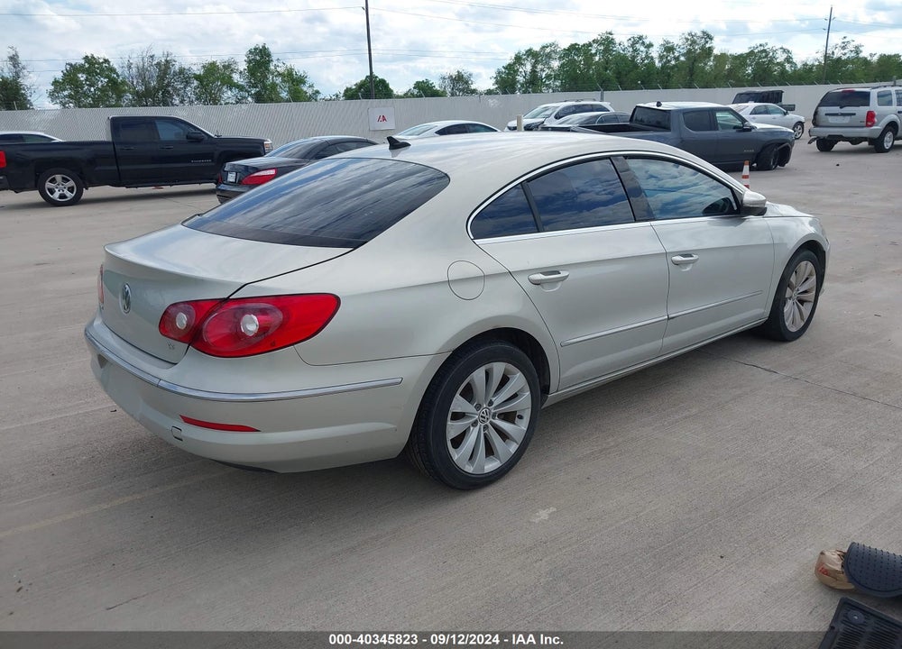 2011 VOLKSWAGEN CC SPORT VIN: WVWMN7AN4BE726794