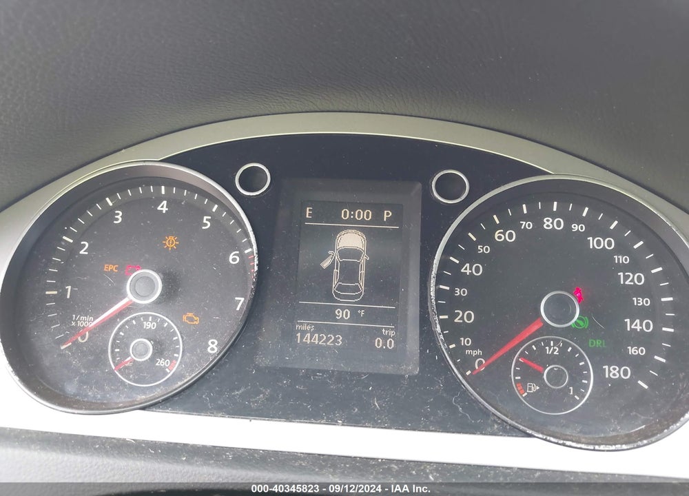 2011 VOLKSWAGEN CC SPORT VIN: WVWMN7AN4BE726794