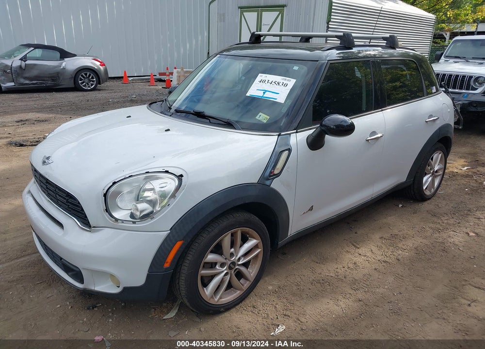 2012 MINI COOPER S COUNTRYMAN VIN: WMWZC5C54CWL56579