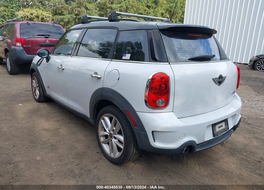 2012 MINI COOPER S COUNTRYMAN VIN: WMWZC5C54CWL56579
