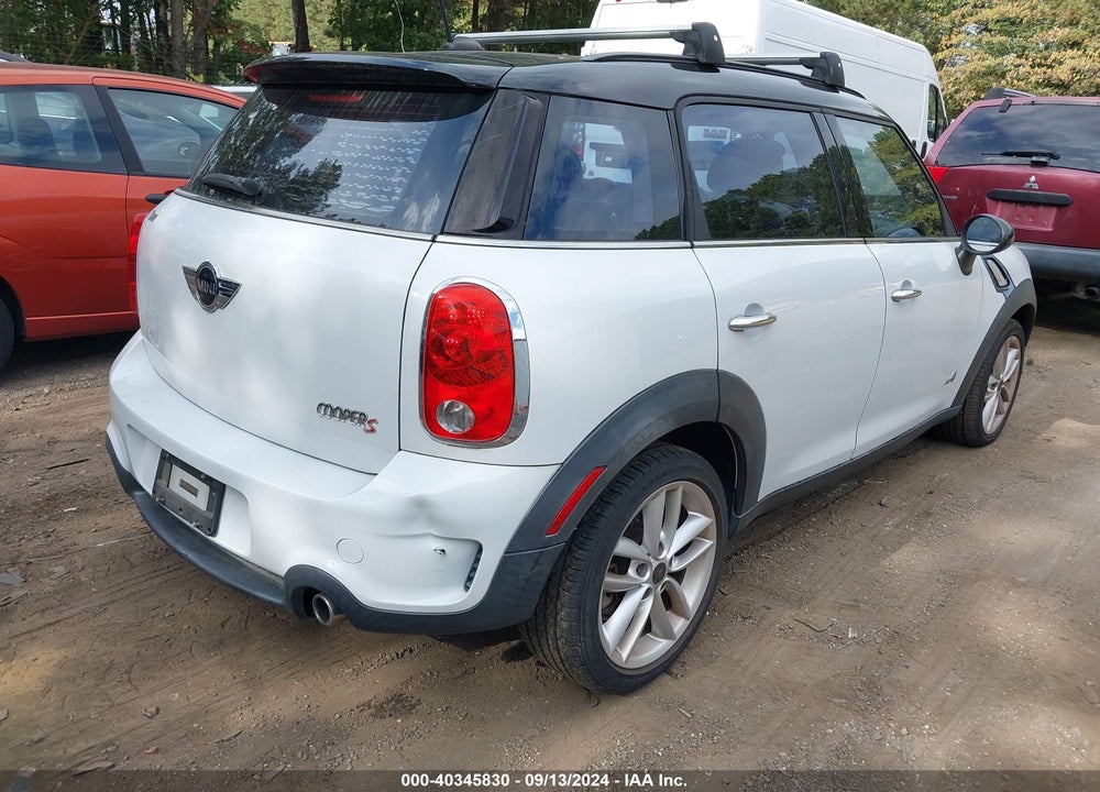 2012 MINI COOPER S COUNTRYMAN VIN: WMWZC5C54CWL56579