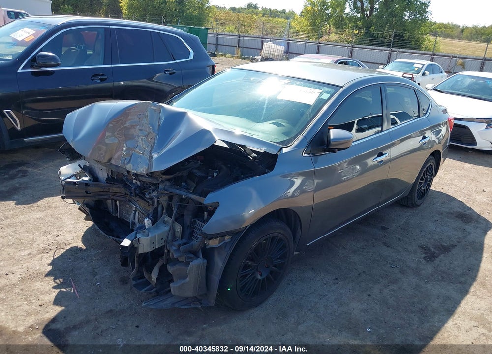2017 NISSAN SENTRA SV VIN: 3N1AB7AP5HL664945