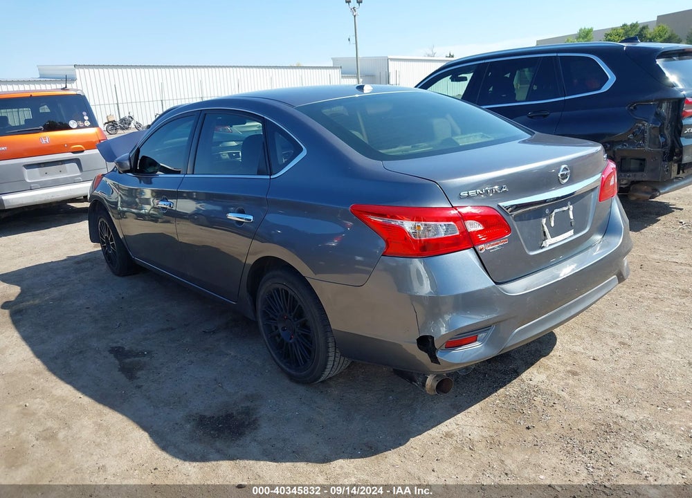 2017 NISSAN SENTRA SV VIN: 3N1AB7AP5HL664945