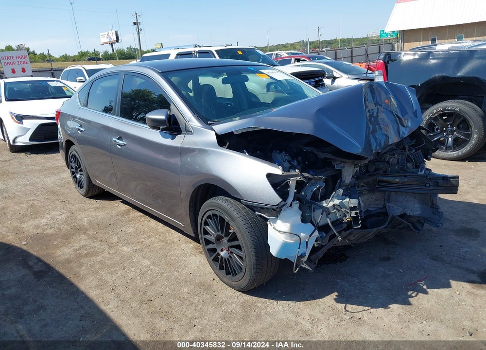 2017 NISSAN SENTRA SV VIN: 3N1AB7AP5HL664945