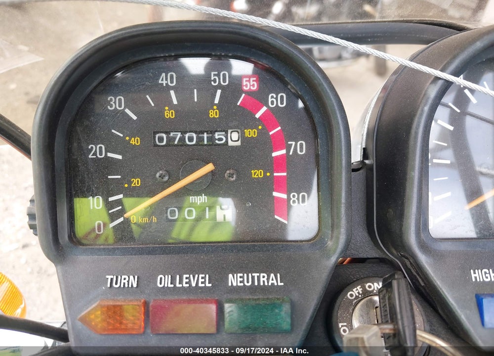 1982 YAMAHA XV750 VIN: JYA4X7009CA221824