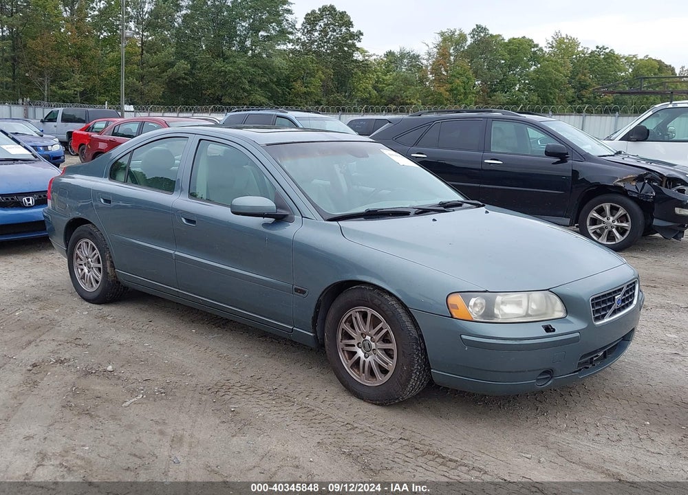 2005 VOLVO S60 2.4 VIN: YV1RS612952470733
