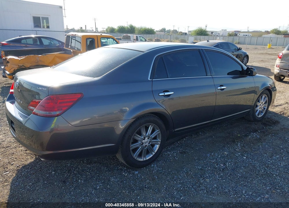 2008 TOYOTA AVALON LIMITED VIN: 4T1BK36B18U271212