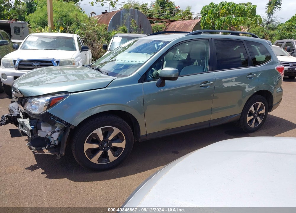 2017 SUBARU FORESTER 2.5I PREMIUM VIN: JF2SJAGC0HH457692
