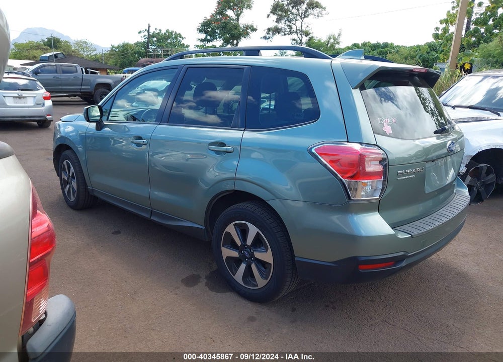 2017 SUBARU FORESTER 2.5I PREMIUM VIN: JF2SJAGC0HH457692