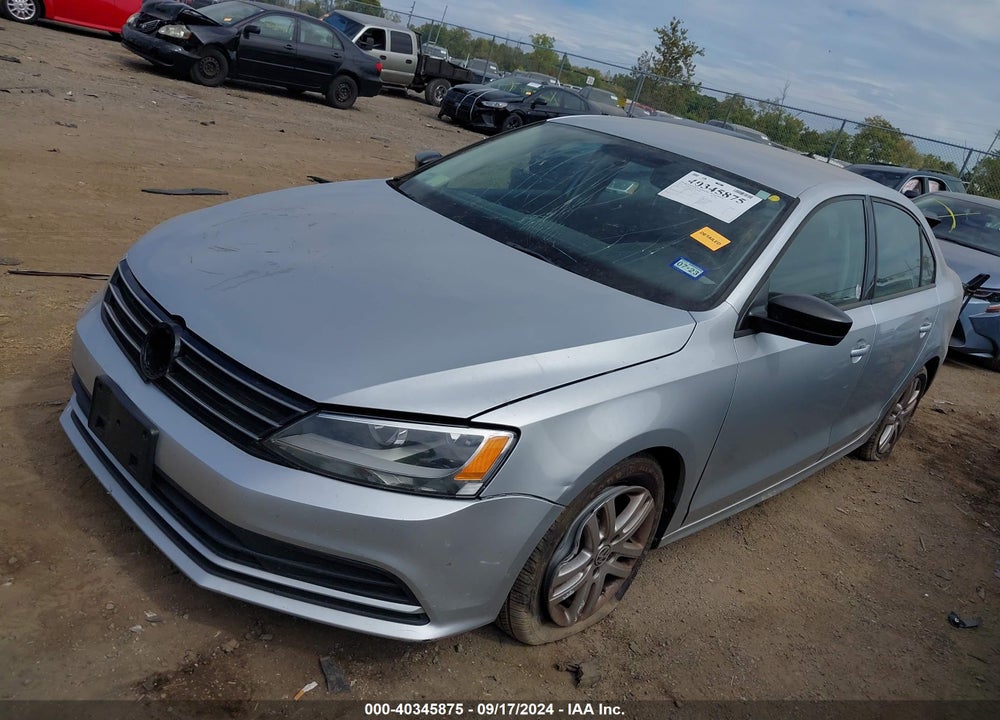 2015 VOLKSWAGEN JETTA 2.0L S VIN: 3VW2K7AJ9FM352547