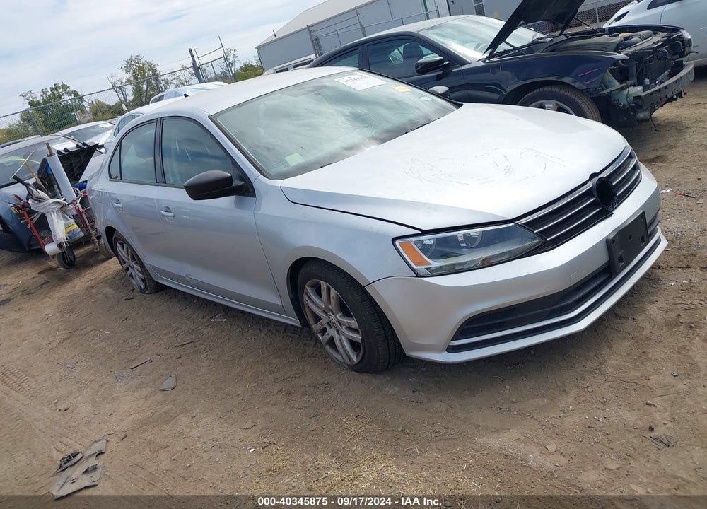 2015 VOLKSWAGEN JETTA 2.0L S VIN: 3VW2K7AJ9FM352547