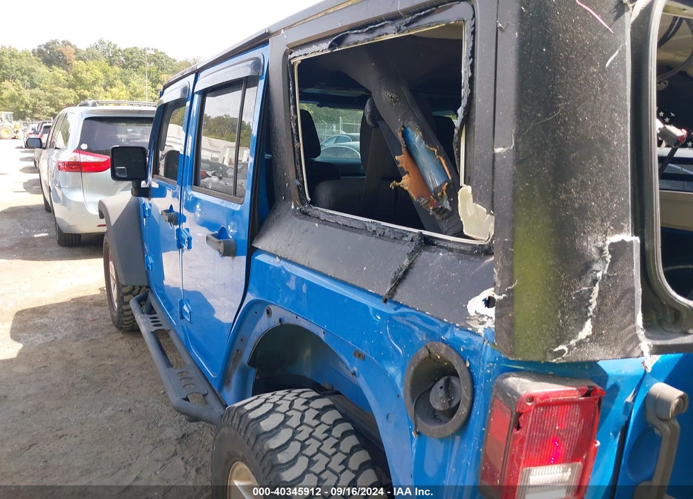 2011 JEEP WRANGLER UNLIMITED SPORT VIN: 1J4BA3H15BL546082