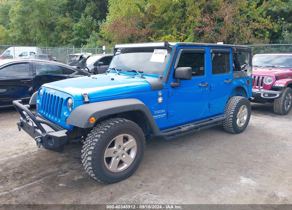 2011 JEEP WRANGLER UNLIMITED SPORT VIN: 1J4BA3H15BL546082