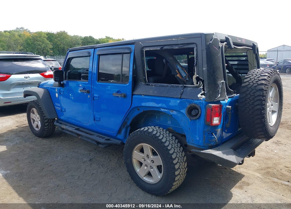 2011 JEEP WRANGLER UNLIMITED SPORT VIN: 1J4BA3H15BL546082
