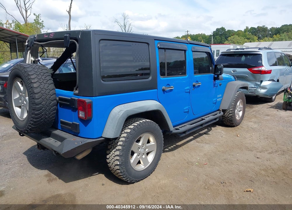 2011 JEEP WRANGLER UNLIMITED SPORT VIN: 1J4BA3H15BL546082